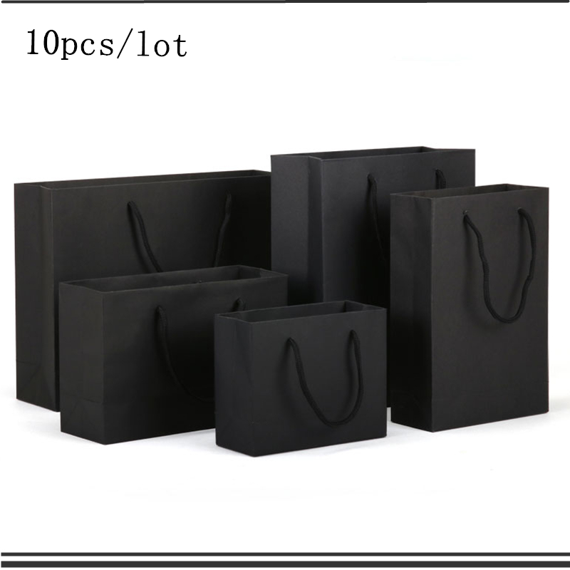 Black High Quality Simple Paper Gift Bag Kraft Paper Bags Candy Box Wedding Christmas Birthday Party Gift Packing Reusable Bags
Black High Quality Simple Paper Gift Bag Kraft Paper Bags Candy Box Wedding Christmas Birthday Party Gift Packing Reusable Bags