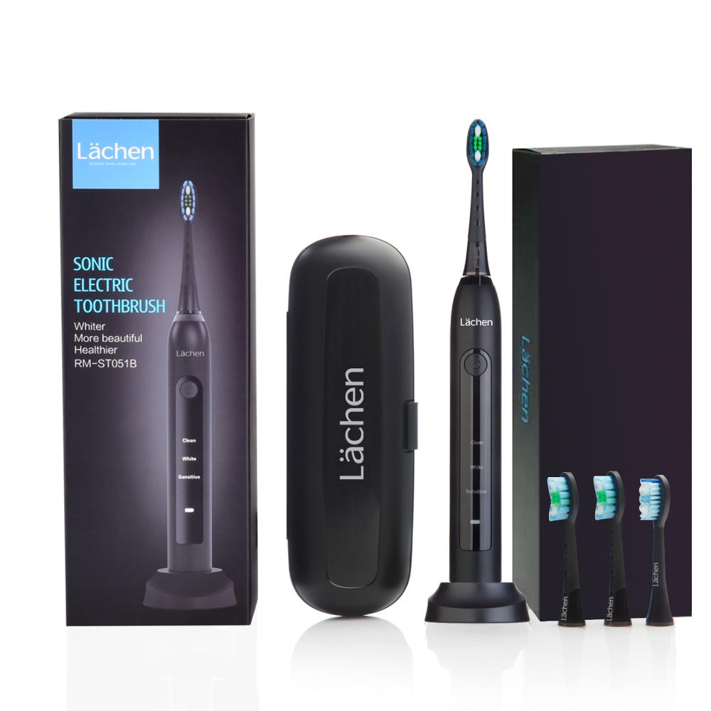 lachen Electric Toothbrush 051B Sonic Toothbrush USB Rechargeable Tooth Brushes With 4 Pcs DuPont Replacement Time Brush Heads
lachen Electric Toothbrush 051B Sonic Toothbrush USB Rechargeable Tooth Brushes With 4 Pcs DuPont Replacement Time Brush Heads
