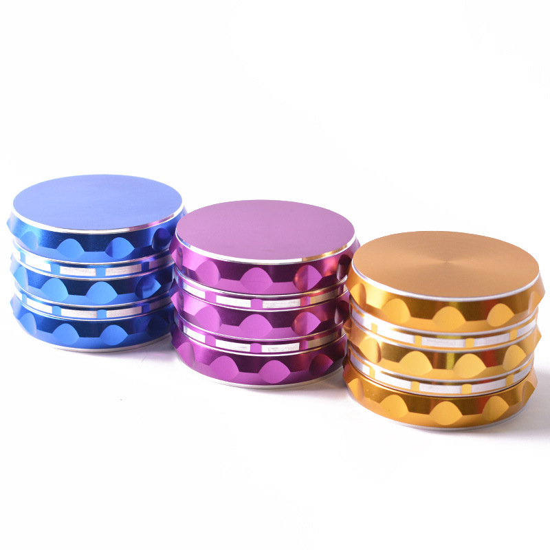 63mm metal grinder 4 Layers herb Tobacco new style aluminum alloy 6 colors Cigarette
63mm metal grinder 4 Layers herb Tobacco new style aluminum alloy 6 colors Cigarette