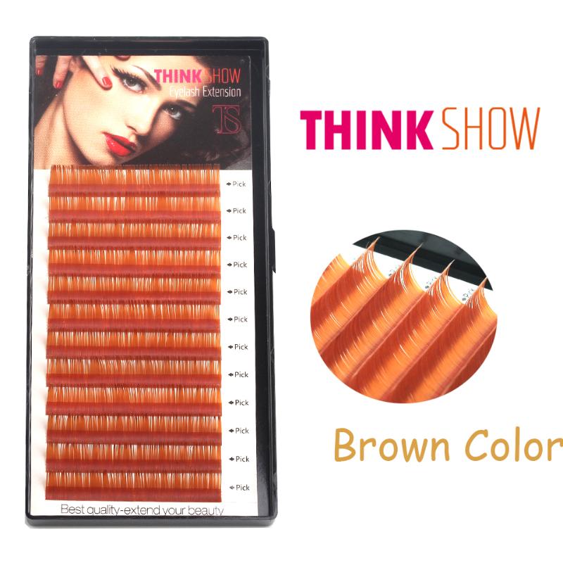 All Size 0.07mm Thickness C&D Curl Brown Eyelash Extension,Korean Silk Volume Eye Lashes 3D Individual Eyelash Color
All Size 0.07mm Thickness C&D Curl Brown Eyelash Extension,Korean Silk Volume Eye Lashes 3D Individual Eyelash Color