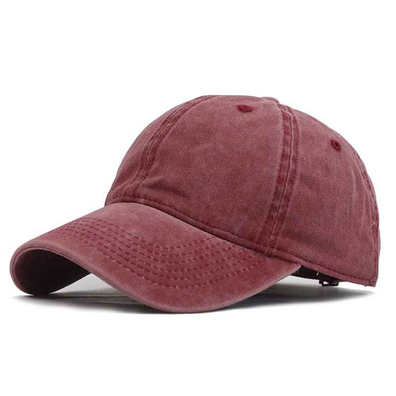 New Black Washed Cloth Casual Baseball Cap Men Women Retro Spring Autumn Shade Solid Cap Men Graffiti Hand Painted Baseball Cap