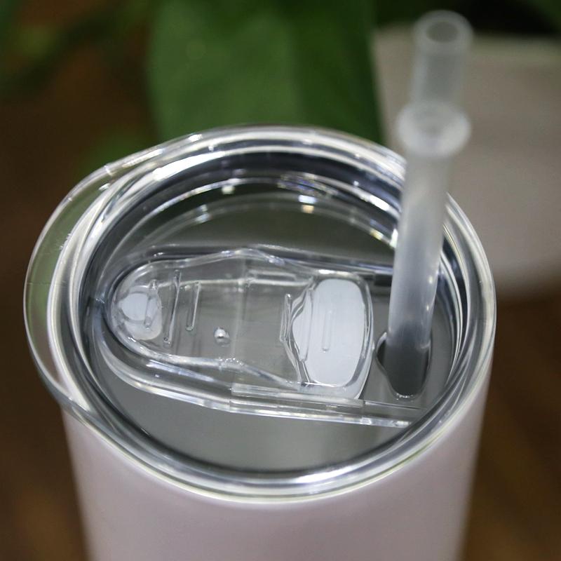 Tumbler Sublimation Skinny Tumblers in Bulk 20oz Wholesale Blanks Stainless Steel Tumbler Tapered Double Wall Insulated Water Bottles DIY