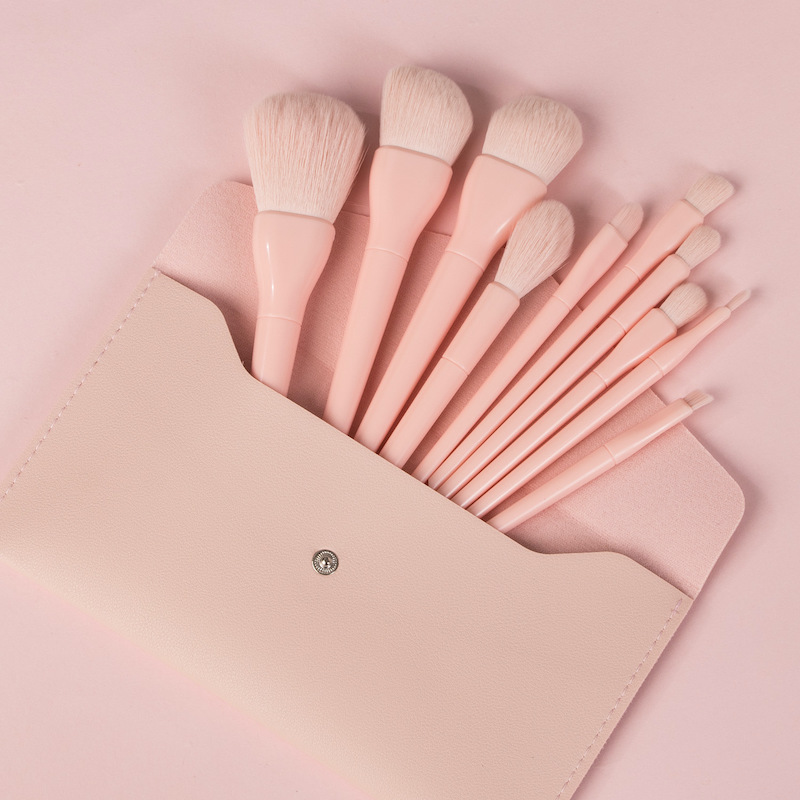 Candy Colors Makeup Brushes Set Professional Eyeshadow Eyebrow Foundation Powder Blush Blending Brushes Cosmetic Tool Juego De Brochas De Maquillaje W