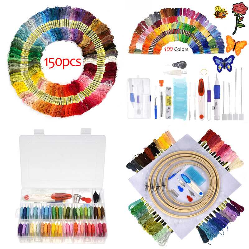 Magic Embroidery Pen Punch Needle Kit Craft Embroidery Threads Cross Stitch Hoop DIY Knitting Sewing Accessory Tools
Magic Embroidery Pen Punch Needle Kit Craft Embroidery Threads Cross Stitch Hoop DIY Knitting Sewing Accessory Tools