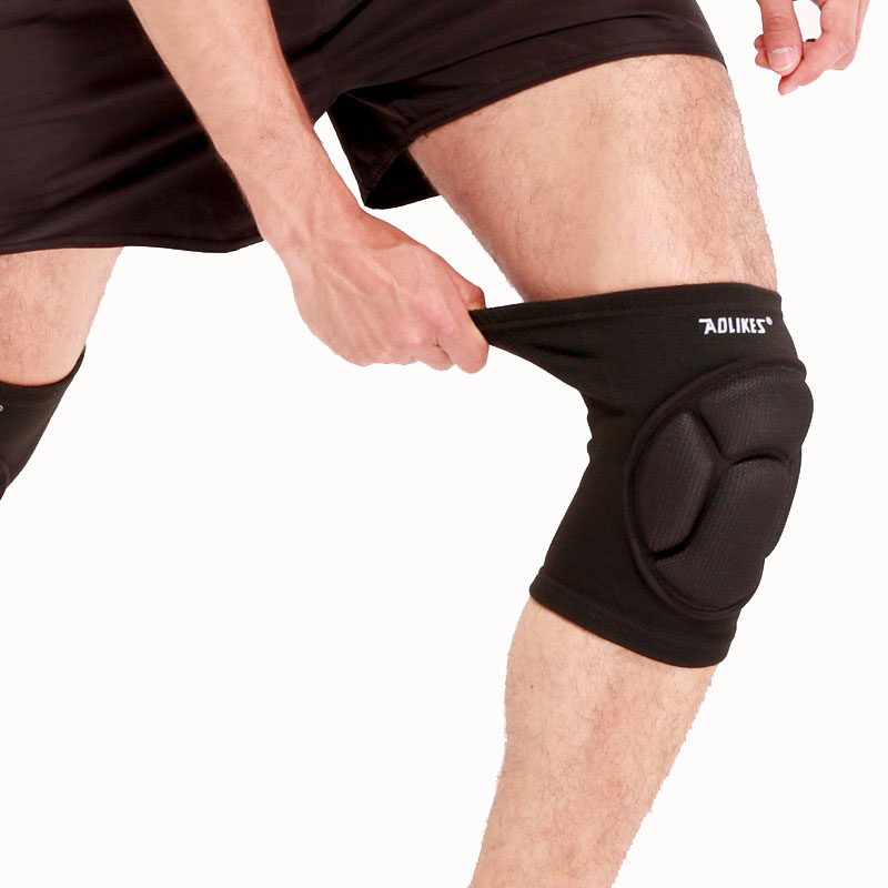 Aolikes 1Pcs Volleyball Knee Pads Thicker Sponge Sports Support Kneepads For Basketball Dance Joelheira Rodilleras Protector, Black
Aolikes 1Pcs Volleyball Knee Pads Thicker Sponge Sports Support Kneepads For Basketball Dance Joelheira Rodilleras Protector, Black