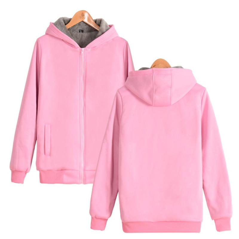 Men's solid color long-sleeved sweatershirt casual loose hooded winter sports plus velvet thick coat zipper hoodies clothing, 03
Men's solid color long-sleeved sweatershirt casual loose hooded winter sports plus velvet thick coat zipper hoodies clothing, 03