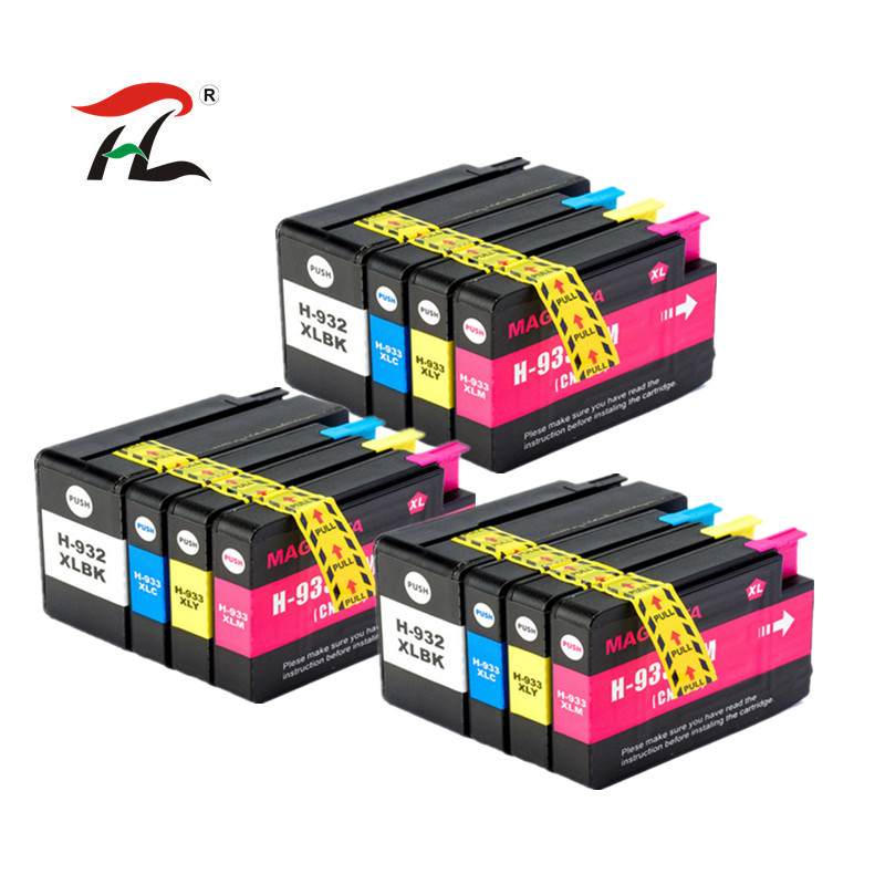 932XL 932 933 for 932 933XL replacement Ink Cartridge for Officejet 6100 6600 6700 7110 7610 7612 Printer
932XL 932 933 for 932 933XL replacement Ink Cartridge for Officejet 6100 6600 6700 7110 7610 7612 Printer