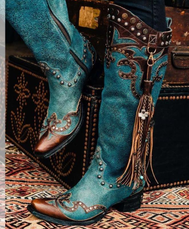 women knee high boots chaussure booties mid heels vintage PU leather retro rivets tassels shoes woman zapatos mujer sapato D1470, Picture
women knee high boots chaussure booties mid heels vintage PU leather retro rivets tassels shoes woman zapatos mujer sapato D1470, Picture