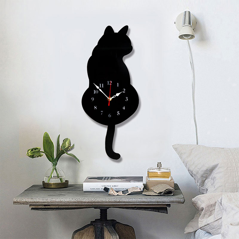 Decorative Cartoon Acrylic Wall DéCor Cat Clock For Homes Offices Bedrooms Living Rooms Aluminum Decorative Wall Clock
Decorative Cartoon Acrylic Wall DéCor Cat Clock For Homes Offices Bedrooms Living Rooms Aluminum Decorative Wall Clock
