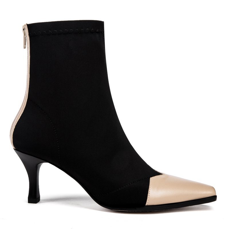 Autumn 2020 Winter Socks Boots Female Knitted Stretch Fabric Women Boots Shoes Thin High Heel Short Square Toe Ankle, Beige
Autumn 2020 Winter Socks Boots Female Knitted Stretch Fabric Women Boots Shoes Thin High Heel Short Square Toe Ankle, Beige