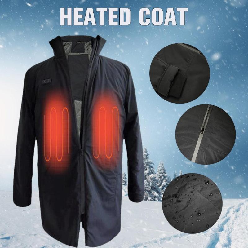 3 Levels Temperature Control Men's Lightweight Padded Heated Coat Electric Heated Jacket With USB Charging Battery No Include, As pic
3 Levels Temperature Control Men's Lightweight Padded Heated Coat Electric Heated Jacket With USB Charging Battery No Include, As pic
