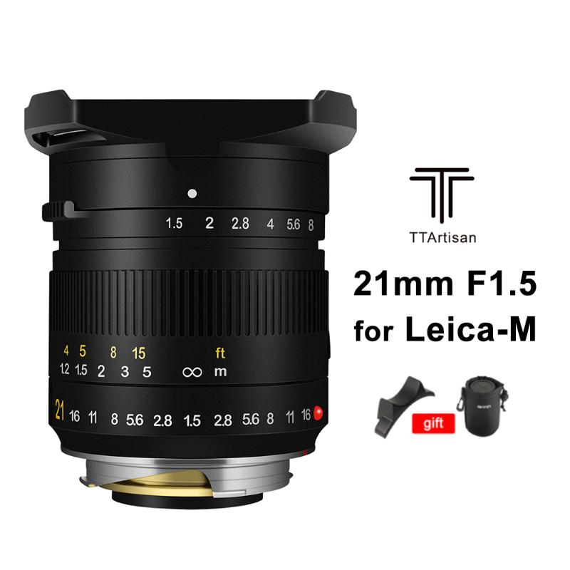 TTArtisan 21mm F1.5 Full Fame MF Lens for Leica M-Mount Cameras Leica M-M M240 M3 M6 M7 M8 M9 M9p M10
TTArtisan 21mm F1.5 Full Fame MF Lens for Leica M-Mount Cameras Leica M-M M240 M3 M6 M7 M8 M9 M9p M10