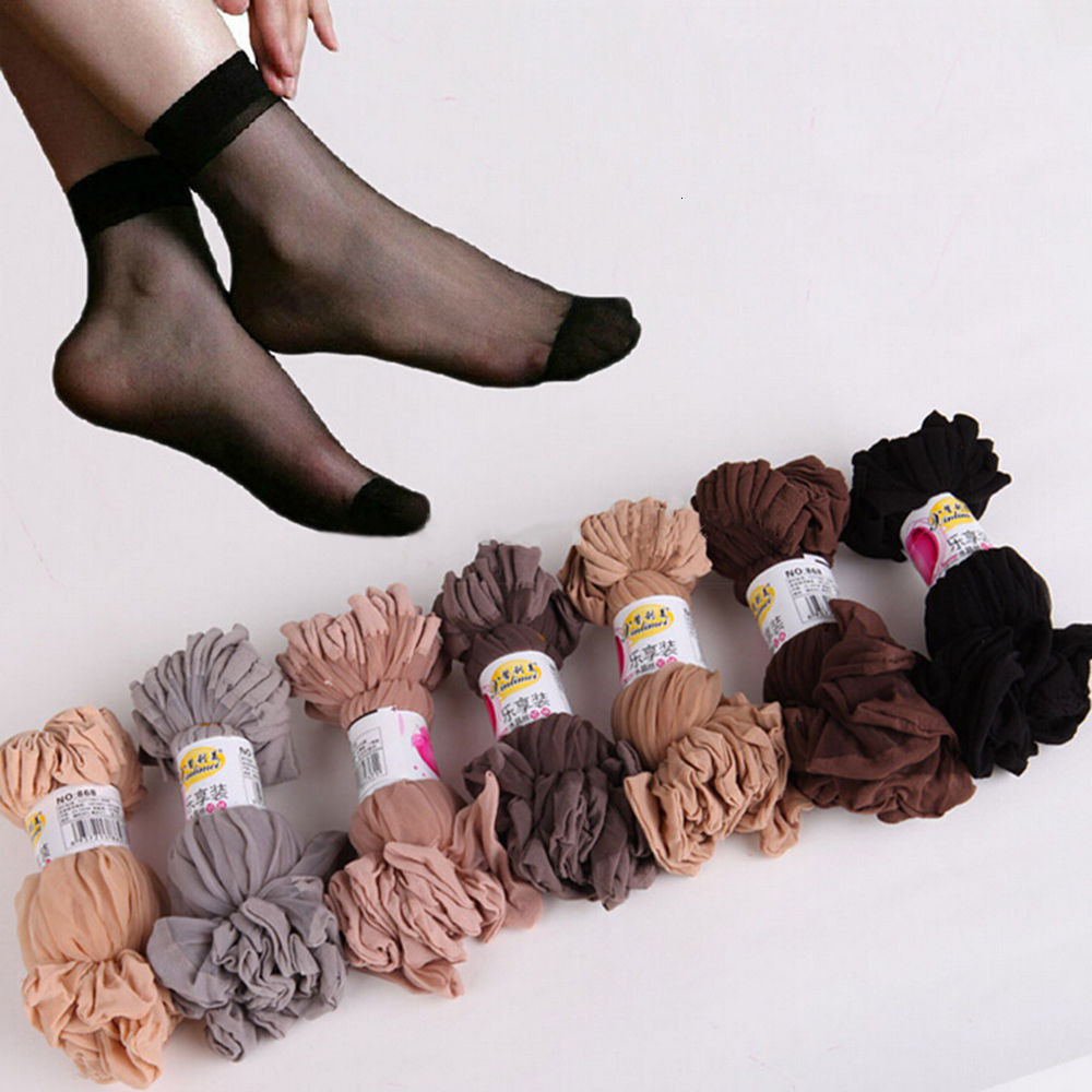 10 Pairs Women's Ankle Socks Sexy Ultra-thin Elastic Silky Short Silk beautiful girls socks, Black;white
10 Pairs Women's Ankle Socks Sexy Ultra-thin Elastic Silky Short Silk beautiful girls socks, Black;white