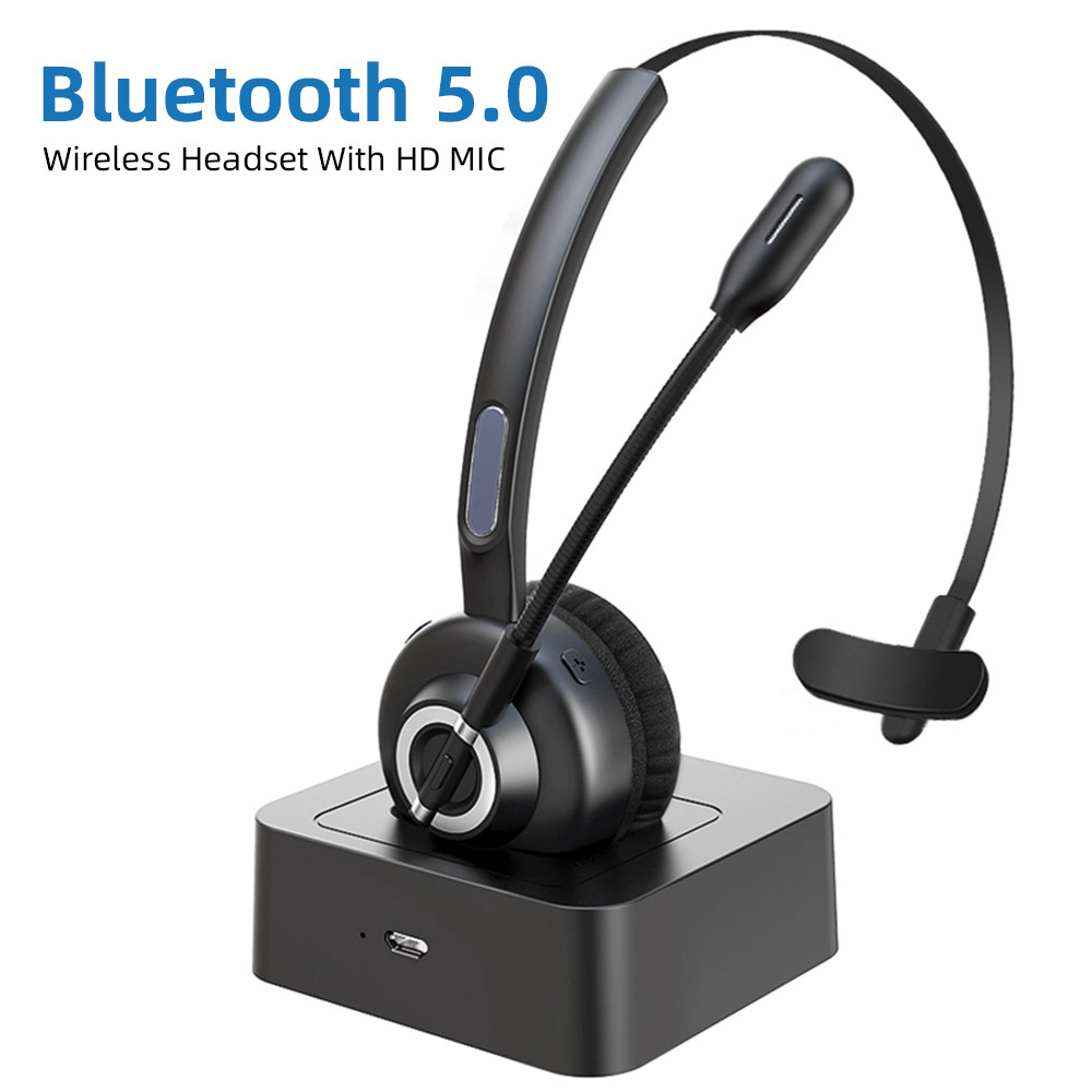 On Ear Bluetooth Headset with Microphone for Home Office Online Class PC Call Center Skype Cell Phone VOIP Car Truck Driver Driving Business
On Ear Bluetooth Headset with Microphone for Home Office Online Class PC Call Center Skype Cell Phone VOIP Car Truck Driver Driving Business