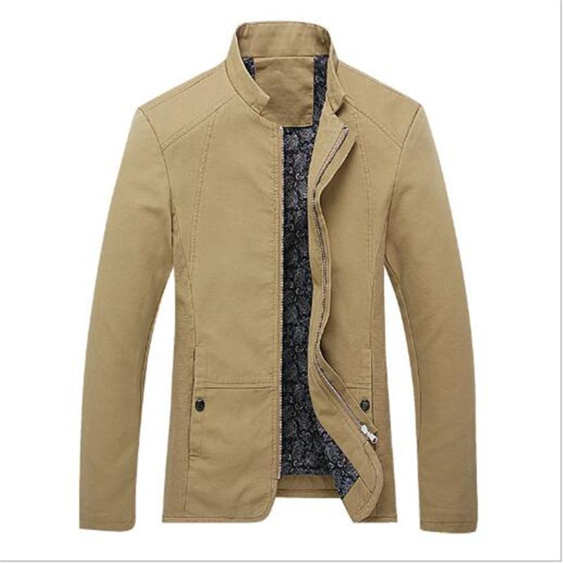 New European and American men' jacket stand-up collar youth cotton jackets top clothes coat, Beige
New European and American men' jacket stand-up collar youth cotton jackets top clothes coat, Beige