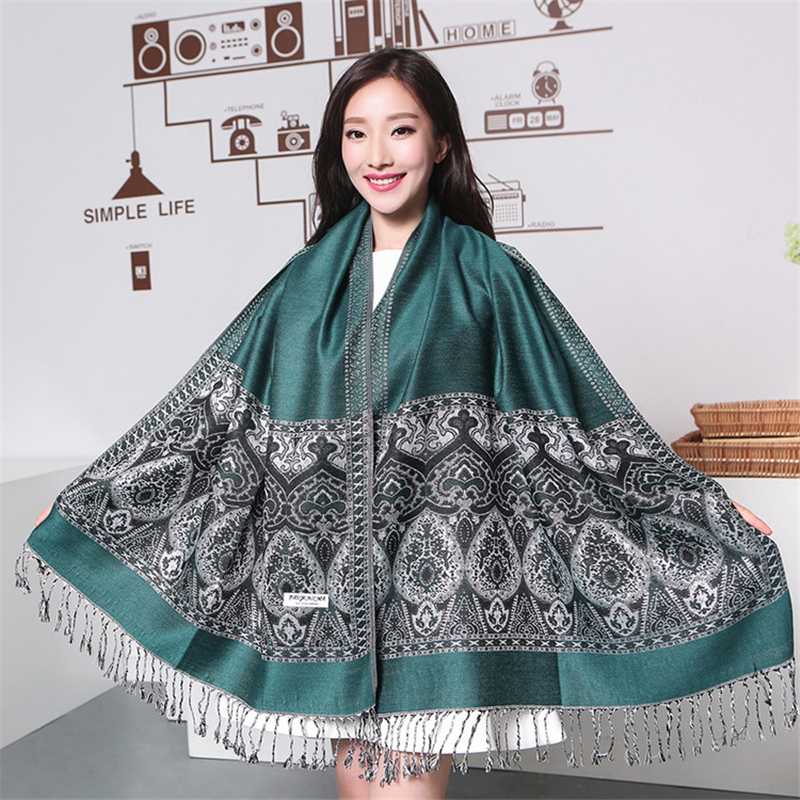 Scarf Autumn Winter Fashion Retro Floral Shawl Ladies Printed Wrap Stole tassel Muslim Hijab Caps All-match Ethnic
Scarf Autumn Winter Fashion Retro Floral Shawl Ladies Printed Wrap Stole tassel Muslim Hijab Caps All-match Ethnic