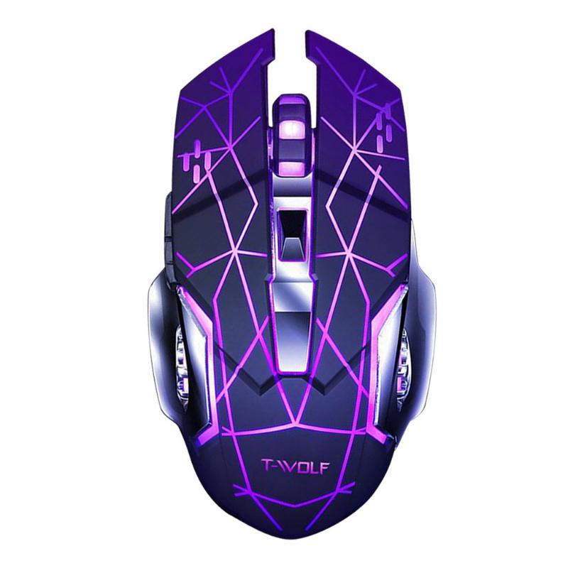 Q13 Rechargeable Wireless Mouse Silent Ergonomic Gaming Mice 6 Keys RGB Backlight 2400 DPI for Laptop Computer Pro Gamer
Q13 Rechargeable Wireless Mouse Silent Ergonomic Gaming Mice 6 Keys RGB Backlight 2400 DPI for Laptop Computer Pro Gamer