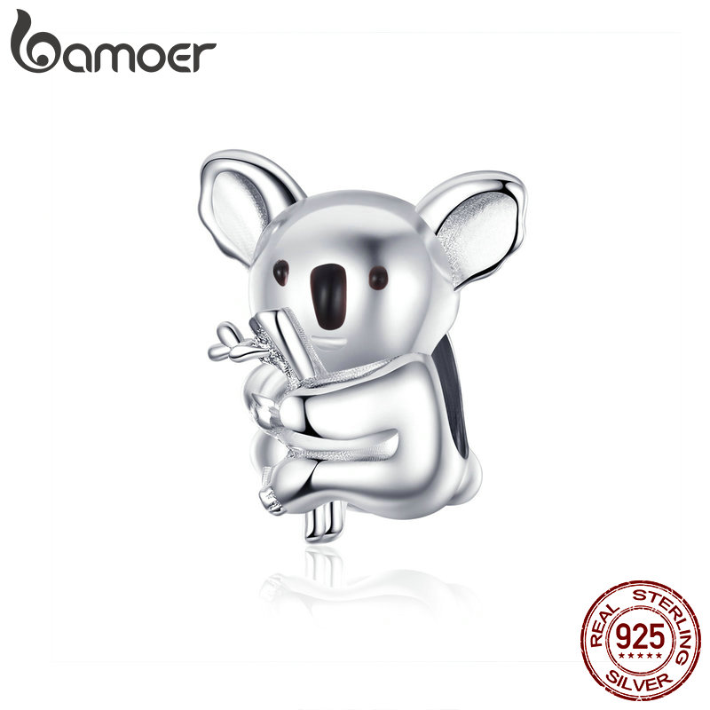 bamoer Zoo Collection Koala Panda Bear Charm Sterling Silver 925 Animal Metal Beads for Original Snake Bracelet Bijoux BSC093
bamoer Zoo Collection Koala Panda Bear Charm Sterling Silver 925 Animal Metal Beads for Original Snake Bracelet Bijoux BSC093