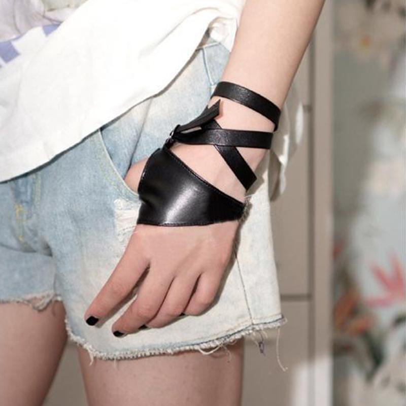 Accessories Black Cross Strap Night Club Party Rock Sexy Faux Leather Punk Women Gloves
Accessories Black Cross Strap Night Club Party Rock Sexy Faux Leather Punk Women Gloves