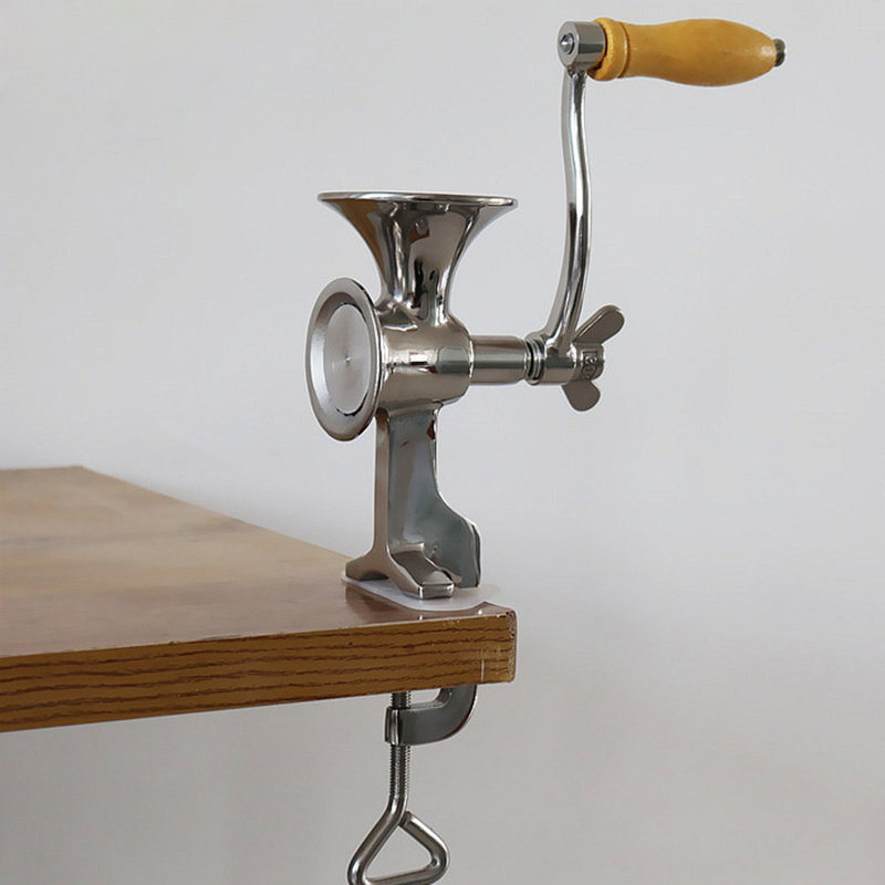 Full Stainless Steel Classical Kitchen Tool Manual Poppy Mill Grain Seeds Mill Hand Operated Nut Grinder And Spice Grinder
Full Stainless Steel Classical Kitchen Tool Manual Poppy Mill Grain Seeds Mill Hand Operated Nut Grinder And Spice Grinder