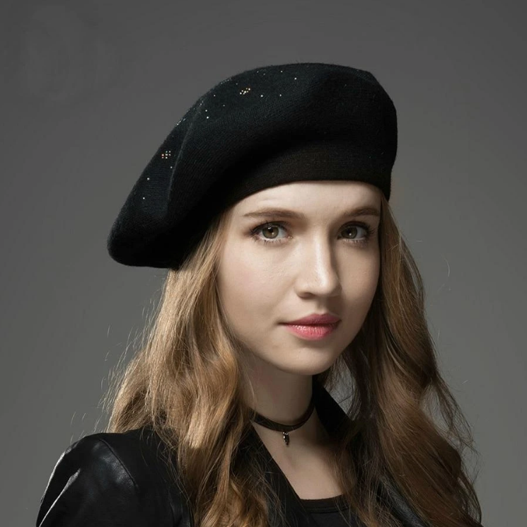 YLWHJJ brand Women's Berets Hat Fashion Solid Color Wool Knitted Berets With Rhinestones Ladies French Artist Beanie Beret Hat, White
YLWHJJ brand Women's Berets Hat Fashion Solid Color Wool Knitted Berets With Rhinestones Ladies French Artist Beanie Beret Hat, White