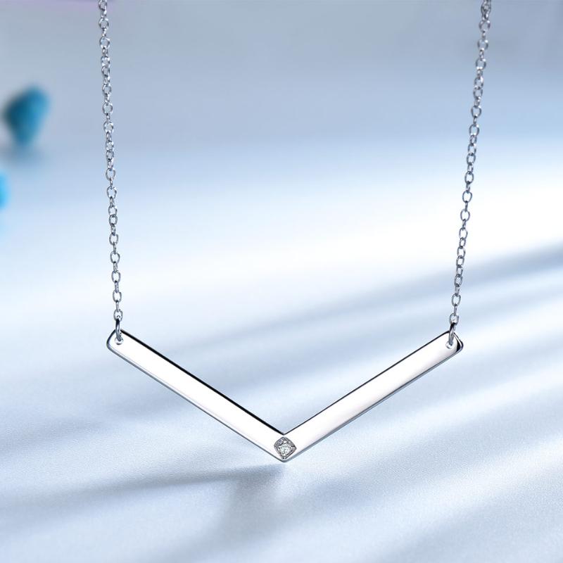 UMCHO Bar Necklaces Pendants For Women Valentine Gift Real Pure 925 Sterling Silver Personal Custom Name Gift For Girl Fashion
UMCHO Bar Necklaces Pendants For Women Valentine Gift Real Pure 925 Sterling Silver Personal Custom Name Gift For Girl Fashion