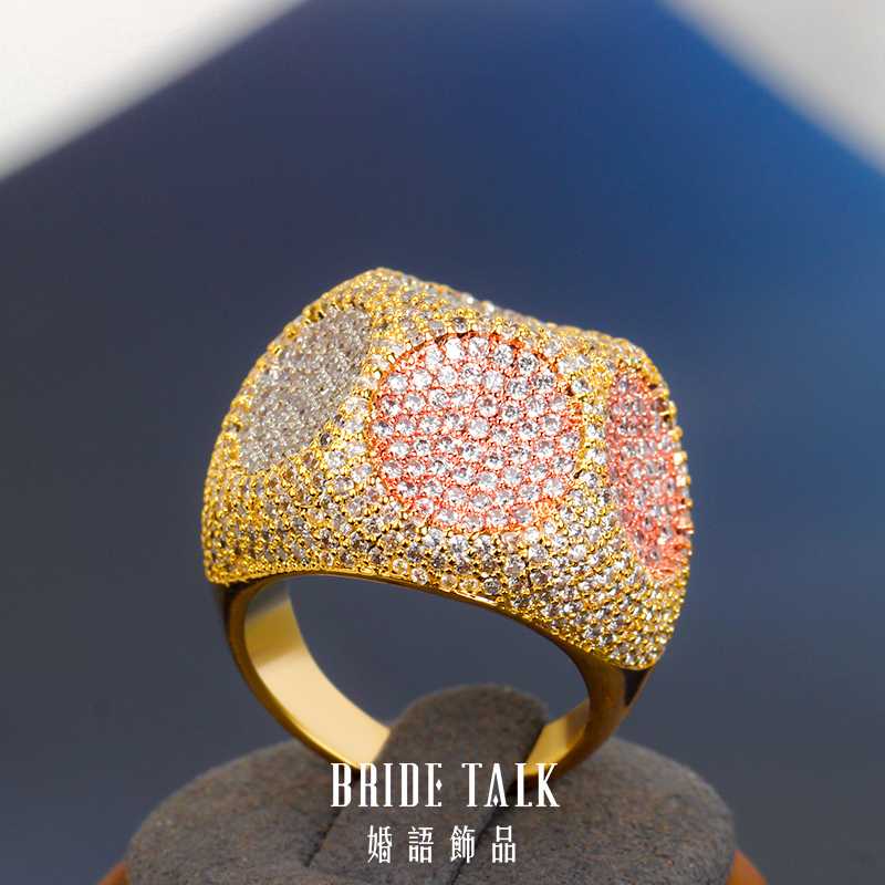 BrideTalk Luxury Chunky Ring Ball Shape cubic zircon Fashion Gorgeous High Quality Jewelry New women Big rings 2020
BrideTalk Luxury Chunky Ring Ball Shape cubic zircon Fashion Gorgeous High Quality Jewelry New women Big rings 2020
