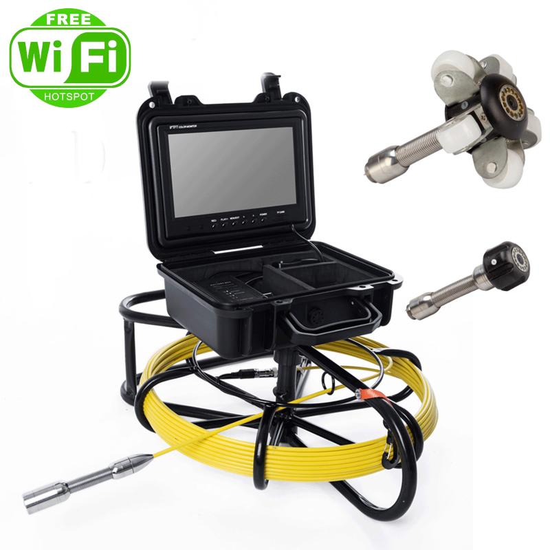 9inch LCD Screen SEWER Waterproof Video Drain Pipe Inspection 17mm lens Camera with A Protective Case Support WIFI Connection
9inch LCD Screen SEWER Waterproof Video Drain Pipe Inspection 17mm lens Camera with A Protective Case Support WIFI Connection