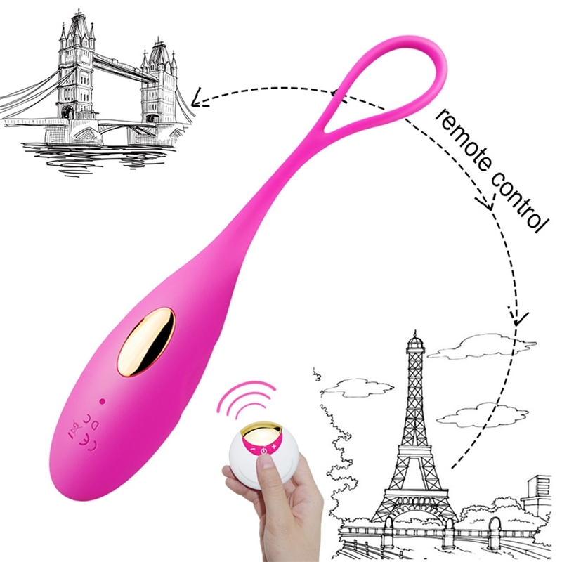 Umania Wireless Remote Control Vibrator Silicone Bullet Egg Vibrators Sex USB Rechargeable Toys for adults Body Random Shipments Y200409