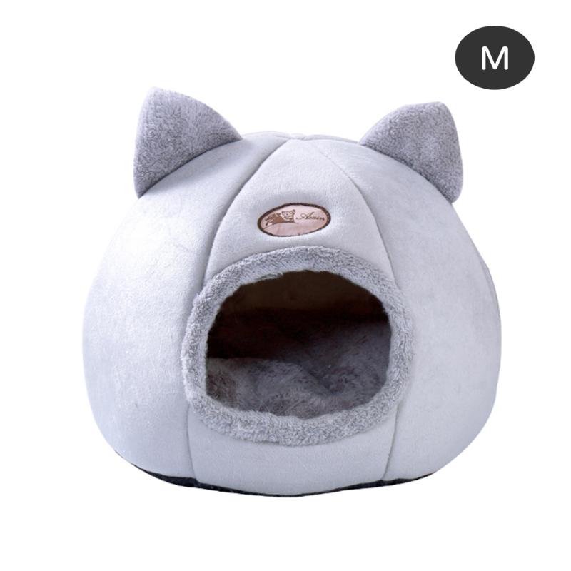 Warm Pet Cat Bed Pet Cushion Kennel For Small Medium Large Dogs Cats Winter Bed House Puppy Mat Size M/L New
