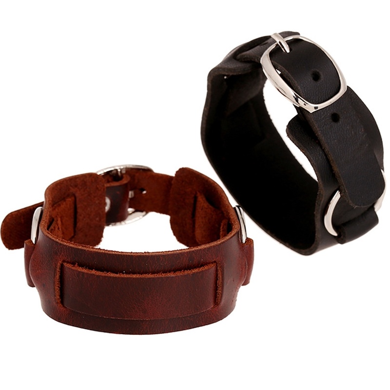 Black Brwon Retro Bracelet Punk Bracelet Wide Leather Charm Bracelets for Men Fashion Jewelry Accessories
Black Brwon Retro Bracelet Punk Bracelet Wide Leather Charm Bracelets for Men Fashion Jewelry Accessories