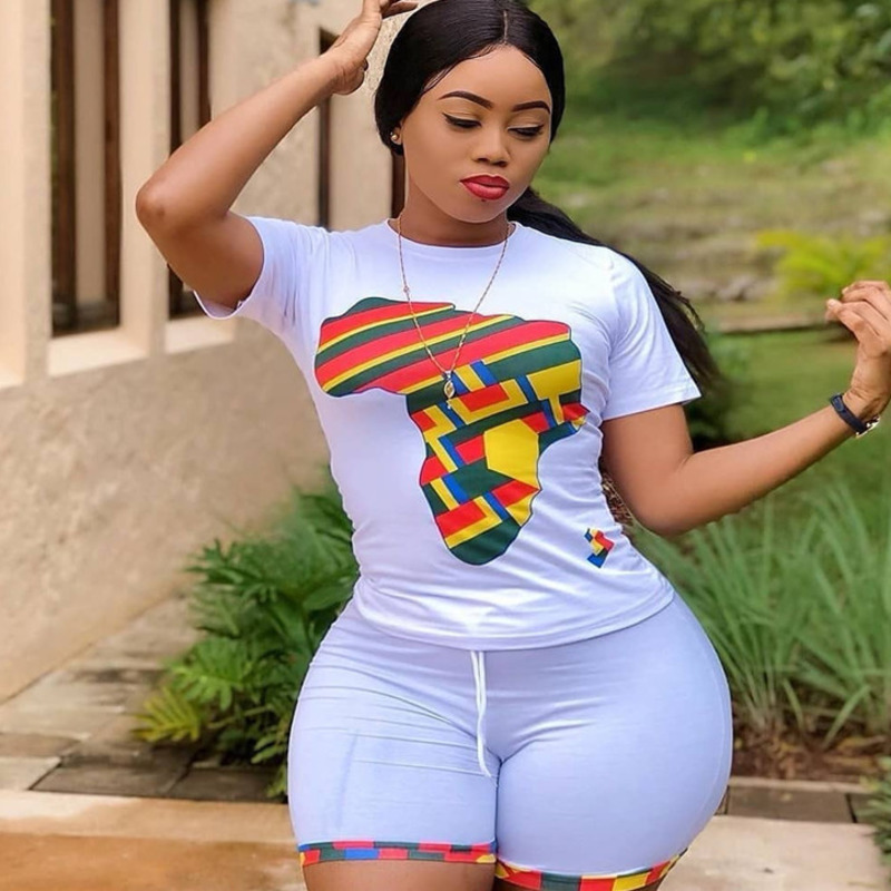YICIYA Short Sleeve Top And Pants Summer Autumn Sets New 2020 Sexy O-neck Casual Two Piece Set Cartoon Bodycon 2 Piece Set Women, Gary
YICIYA Short Sleeve Top And Pants Summer Autumn Sets New 2020 Sexy O-neck Casual Two Piece Set Cartoon Bodycon 2 Piece Set Women, Gary