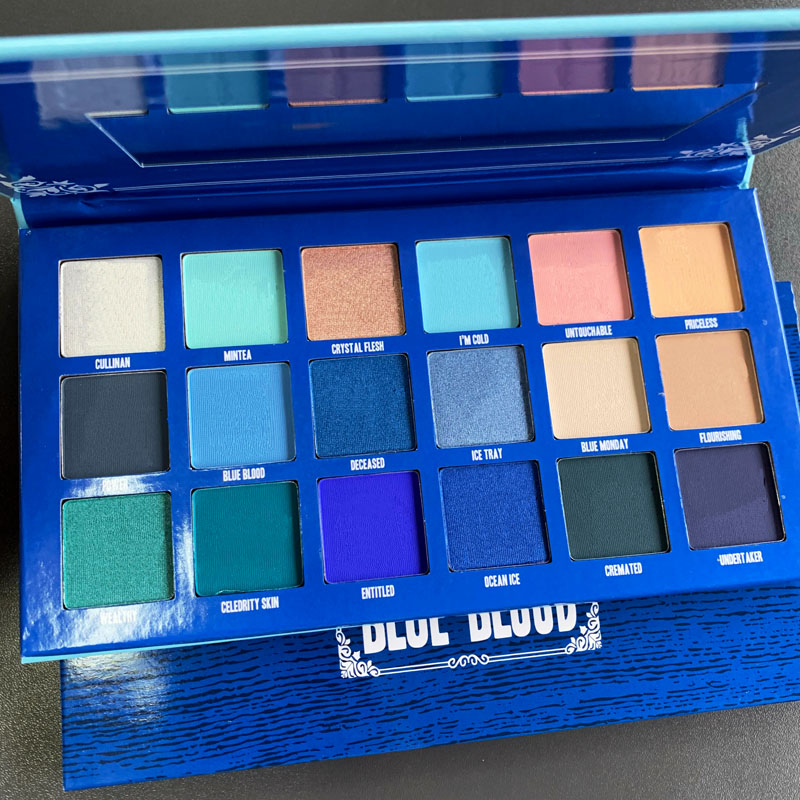 Makeup eyeshadow palette Blue Blood 18 Colors eye shadow make up Shimmer Matte eyeshadow Five Star Cosmetics DHL free shipping, Multi
Makeup eyeshadow palette Blue Blood 18 Colors eye shadow make up Shimmer Matte eyeshadow Five Star Cosmetics DHL free shipping, Multi