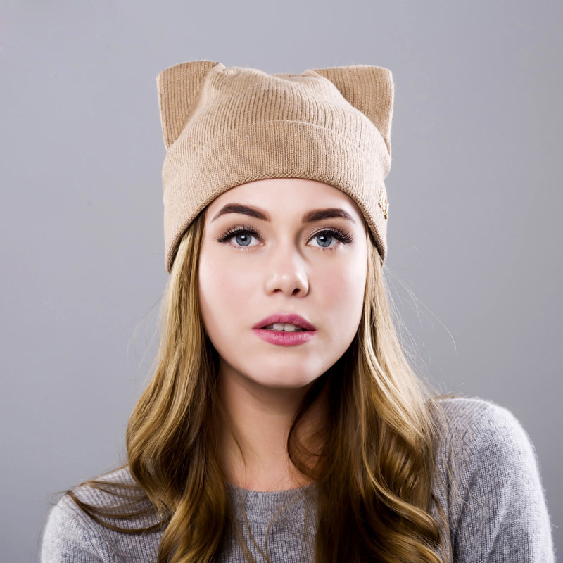 2020 Black Cat Ears Hat Winter Women Knit Skullies Beanies Casual Cashmere Warm Solid Color Hip Hop Cap Lady Girls Cute Ski Caps
2020 Black Cat Ears Hat Winter Women Knit Skullies Beanies Casual Cashmere Warm Solid Color Hip Hop Cap Lady Girls Cute Ski Caps