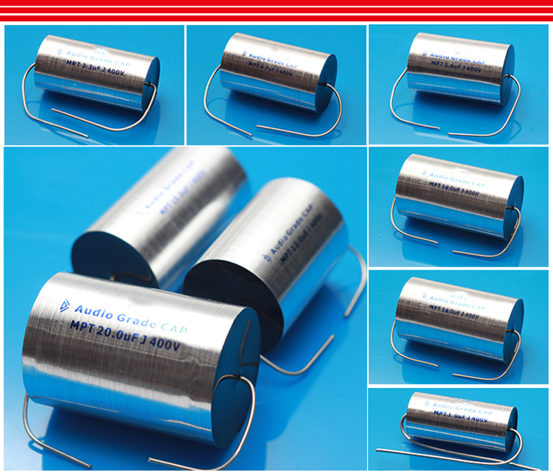 1Pieces Audiophiler Axial MPT MKP 400V HIFI DIY Treble Mediant Capacitor for Speaker Frequency divider Non-polar Capacitor
1Pieces Audiophiler Axial MPT MKP 400V HIFI DIY Treble Mediant Capacitor for Speaker Frequency divider Non-polar Capacitor