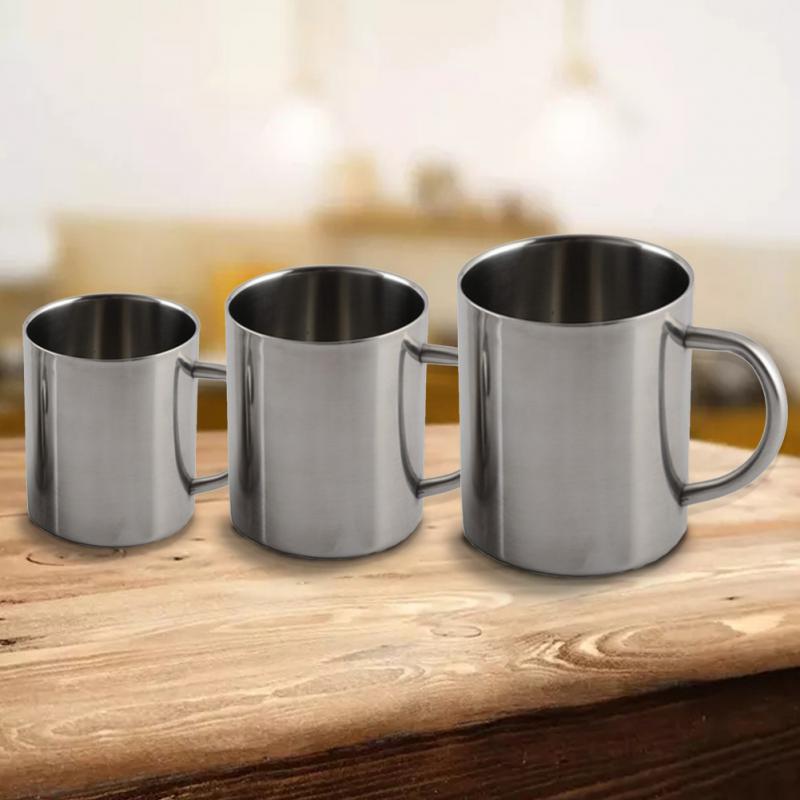 220ml/300ml/400ml Stainless Steel Coffee Mug Portable Mug Cup Double Wall Travel Tumbler Cup with Handle #3, As pic
220ml/300ml/400ml Stainless Steel Coffee Mug Portable Mug Cup Double Wall Travel Tumbler Cup with Handle #3, As pic