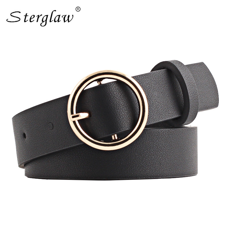 New Women's Ring leather belt woman Round buckle Wide belts for women Top quality strap for woman jeans belt Feminine N213, White
New Women's Ring leather belt woman Round buckle Wide belts for women Top quality strap for woman jeans belt Feminine N213, White