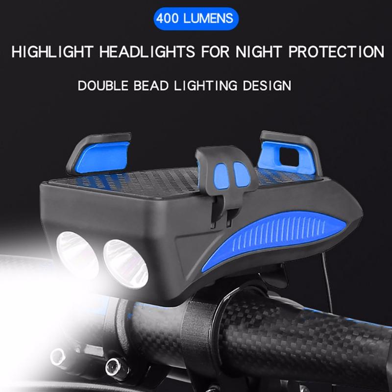 USB Rechargeable Bike Headlight, 4 in 1 Waterproof Bicycle Light with Bike Horn Bicycle Accessories Ciclismo Light
USB Rechargeable Bike Headlight, 4 in 1 Waterproof Bicycle Light with Bike Horn Bicycle Accessories Ciclismo Light
