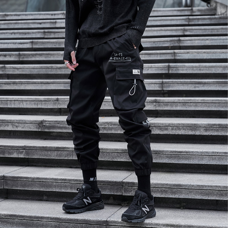 2020 Hip Hop Cargo Casual Pants Boy Handsome Versatile Student Hong Feng Leotard Handsome Long Pants, Black
2020 Hip Hop Cargo Casual Pants Boy Handsome Versatile Student Hong Feng Leotard Handsome Long Pants, Black