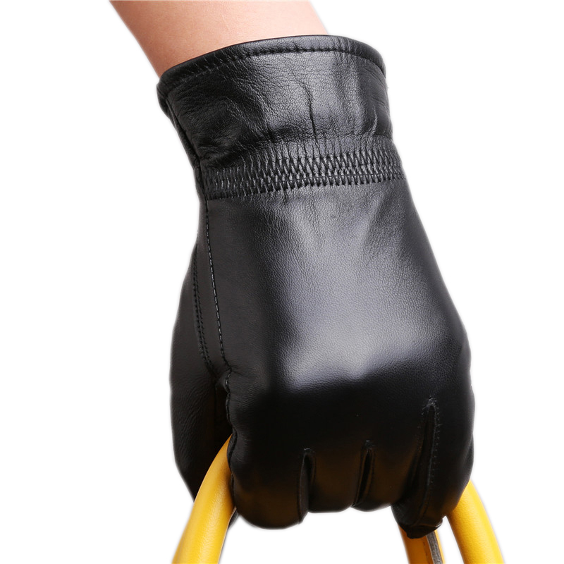 Harppihop Leather gloves men's genuine leather sheepskin genuine gloves autumn and winter thickening thermal
Harppihop Leather gloves men's genuine leather sheepskin genuine gloves autumn and winter thickening thermal