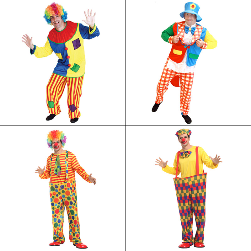 Free Shipping Halloween Costumes Adult Funny Circus Clown Costume Naughty Harlequin Uniform Fancy Cosplay Clothing for Men Women
Free Shipping Halloween Costumes Adult Funny Circus Clown Costume Naughty Harlequin Uniform Fancy Cosplay Clothing for Men Women
