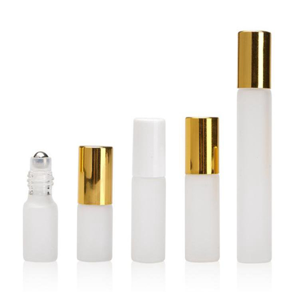 10ml 5ml 3ml Perfume Roll On Glass Bottle Frosted Clear with Metal Ball Roller Essential Oil Vials
10ml 5ml 3ml Perfume Roll On Glass Bottle Frosted Clear with Metal Ball Roller Essential Oil Vials