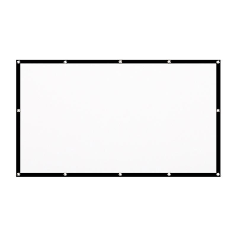 Portable HD Projector Screen 100 inch 16:9 Folded Thick Durable Projection Screen for Outdoor Home Theater TV home screens
Portable HD Projector Screen 100 inch 16:9 Folded Thick Durable Projection Screen for Outdoor Home Theater TV home screens