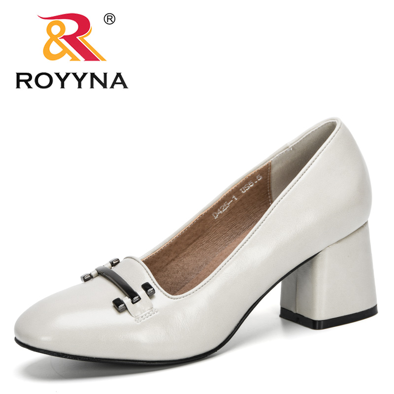 ROYYNA 2020 New Designers Fashion Buckle Shiny Microfiber Block Chunky High Heels Shoes Woman Round Toe Pumps Zapato Mujer Comfy, Black
ROYYNA 2020 New Designers Fashion Buckle Shiny Microfiber Block Chunky High Heels Shoes Woman Round Toe Pumps Zapato Mujer Comfy, Black