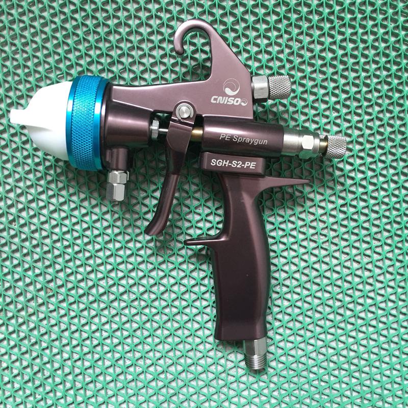 SAT1202 pneumatic paint sprayer nano chrome double nozzle pressure feed paint gun for car professional spray gun airbrush
SAT1202 pneumatic paint sprayer nano chrome double nozzle pressure feed paint gun for car professional spray gun airbrush