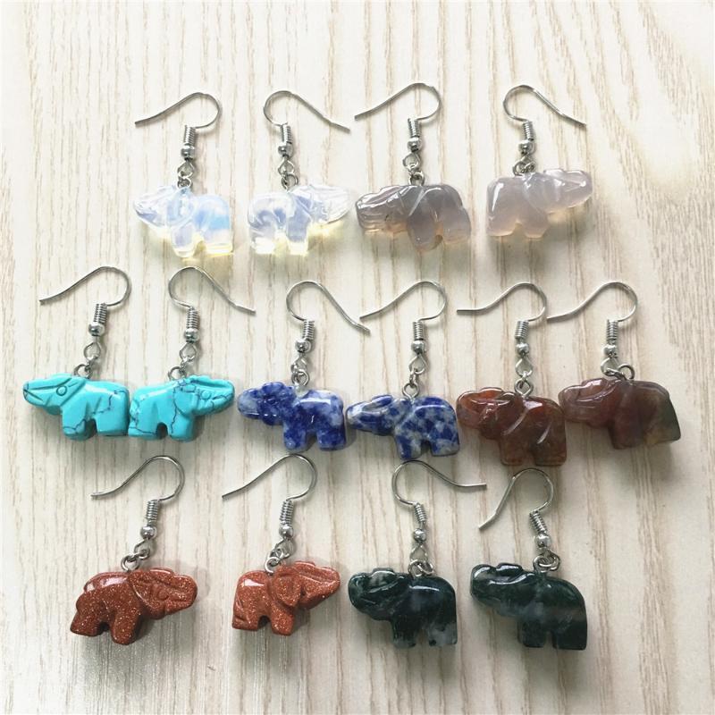 selling Charm Fashion Earrings Animal Elephant Pendant Agates Long Earrings for 1pair Women Jewelry Luxury EarringsWholesale
selling Charm Fashion Earrings Animal Elephant Pendant Agates Long Earrings for 1pair Women Jewelry Luxury EarringsWholesale