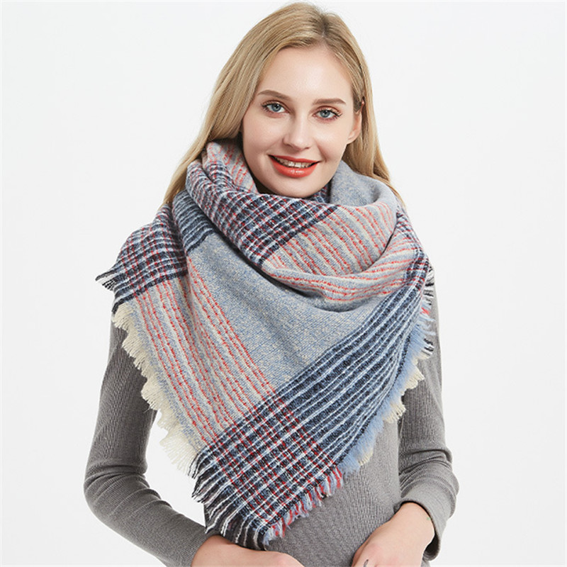 2020 new style, European and American style fashion plaid scarf, women autumn and winter decoration to keep warm scarf
2020 new style, European and American style fashion plaid scarf, women autumn and winter decoration to keep warm scarf