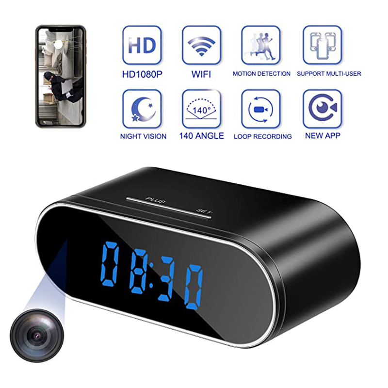 COFORCARE Clock Wifi Camera 1080P HD Night Vision IP Camera Motion Detect 140 Angle CCTV Baby Monitor Home Security
COFORCARE Clock Wifi Camera 1080P HD Night Vision IP Camera Motion Detect 140 Angle CCTV Baby Monitor Home Security