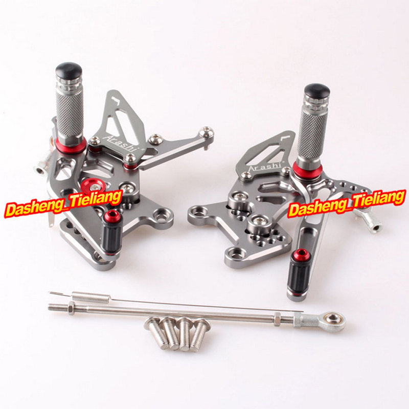 Motorbike Adjustable Rear Set Footrests Foot Pegs Assembly For Speed Triple 1050 2005-2010 Pair Spare Parts
Motorbike Adjustable Rear Set Footrests Foot Pegs Assembly For Speed Triple 1050 2005-2010 Pair Spare Parts