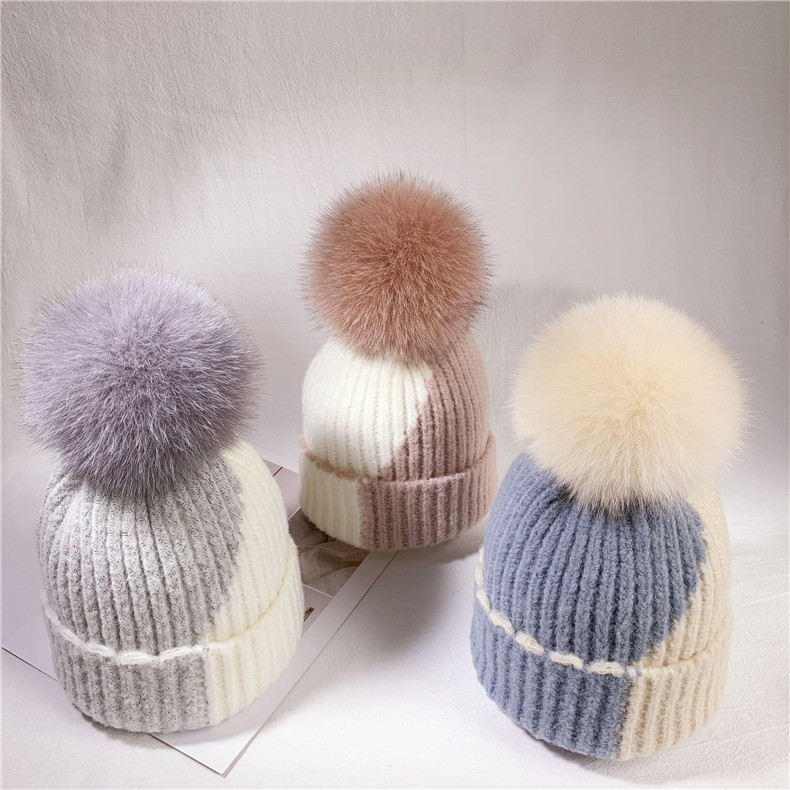Korean Style Autumn and Winter Women's Warm All-match Wool Fur Ball Woolen Cap Fashion Color Matching Warm Knitted Hat, Green
Korean Style Autumn and Winter Women's Warm All-match Wool Fur Ball Woolen Cap Fashion Color Matching Warm Knitted Hat, Green